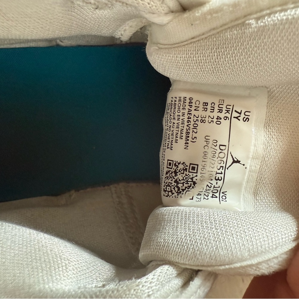 White Air Jordan Sneakers